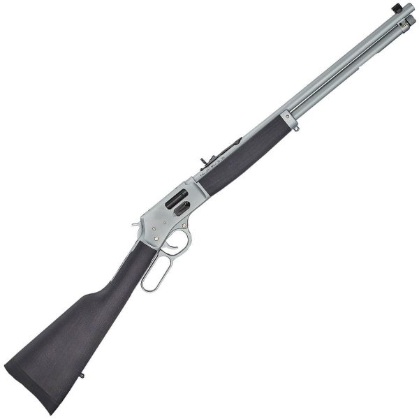 Henry Big Boy All-Weather Side Gate Blued/Black Hardwood Lever Action Rifle - 357 Magnum - 20in