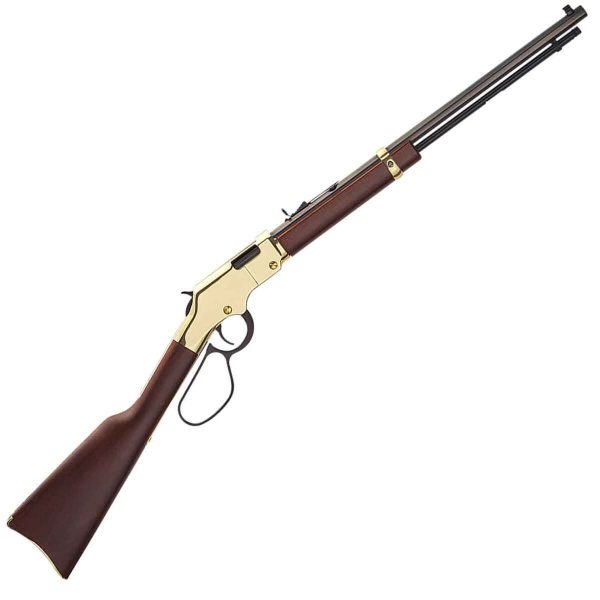 Henry Golden Boy Large Loop American Walnut Lever Action Rifle - 22 WMR (22 Mag) - 20.5in