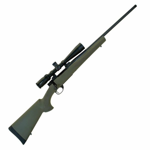 Howa 1500 Hogue Olive Drab Bolt Action Rifle 6.5 Creedmoor 22in - With Black Vortex Diamondback Tactical Scope