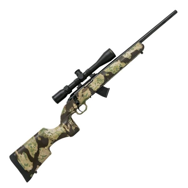 Howa M1100 Kryptek Obskura Bolt Action Rifle w/ Gamepro 4-12x40mm Scope - 22 Long Rifle