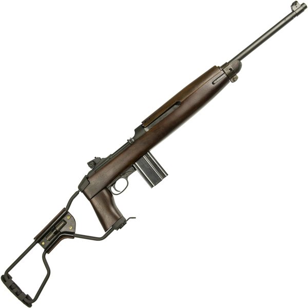 Inland M1A1 Paratrooper Carbine Black Semi Automatic Rifle - 30 Carbine