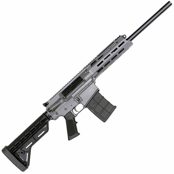 JTS M12AR Grey/Black 12 Gauge 3in Semi Automatic Shotgun – 18.7in
