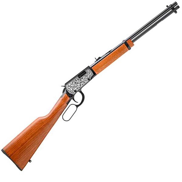 Rossi Rio Bravo Blued Lever Action Rifle - 22 Long Rifle - 18in