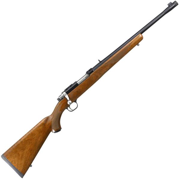 Ruger 77/44 Threaded Barrel Walnut/Black Bolt Action Rifle - 44 Magnum