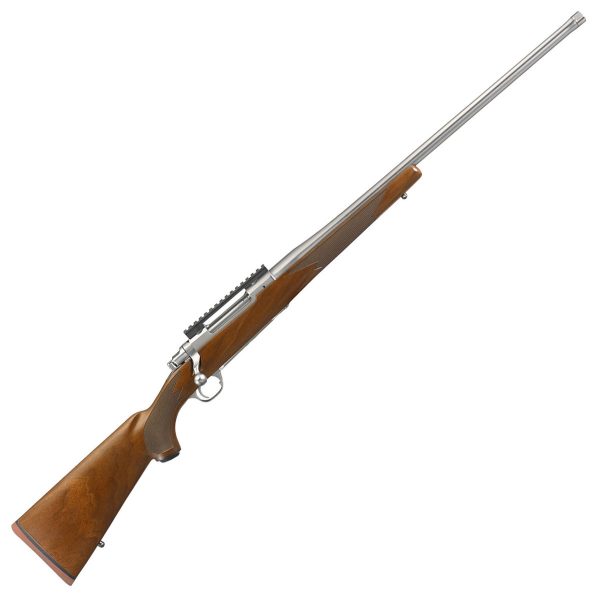 Ruger Hawkeye Hunter Stainless/Walnut Bolt Action Rifle - 30-06 Springfield