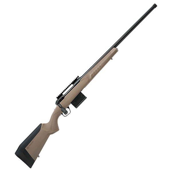 Savage 110 Tactical Desert Matte Black Bolt Action Rifle - 6mm Creedmoor - 26in