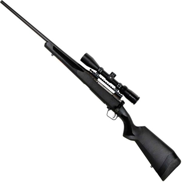 Savage 110 Apex Hunter XP with Vortex Crossfire II Scope Matte Black Left Hand Bolt Action Rifle - 6.5 Creedmoor - 24in