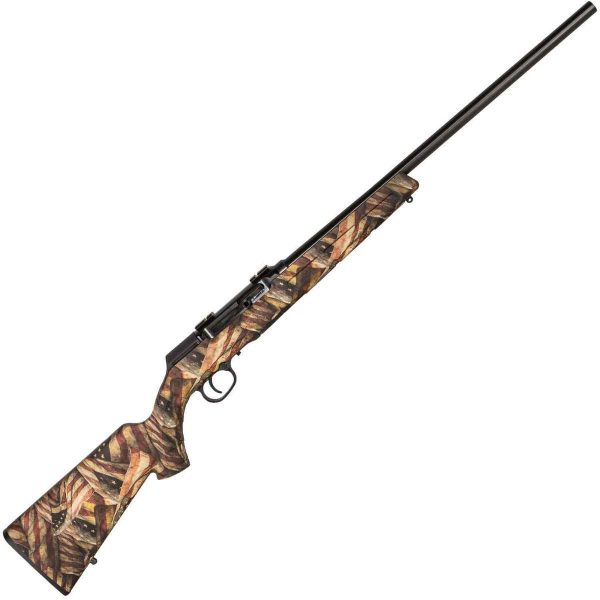 Savage Arms A22 Flag/Black Semi Automatic Rifle - 22 Long Rifle