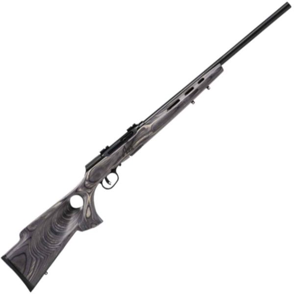 Savage Arms A22 Satin Black Metal Gray Semi Automatic Target Rimfire Rifle - 22 WMR (22 Mag) - 22in