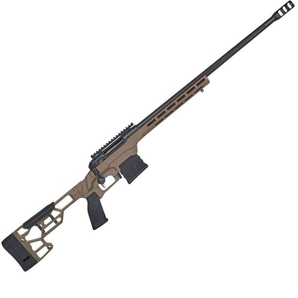 Savage Arms Precision Flat Dark Earth Cerakote Bolt Action Rifle - 300 PRC - 24in