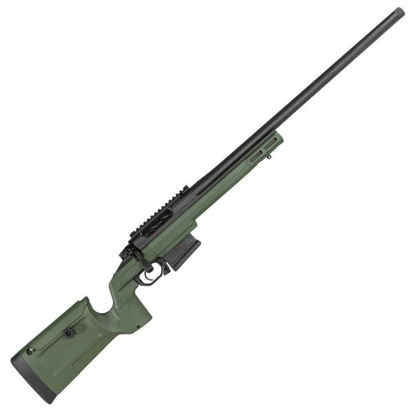 Seekins Havak Bravo Black/Green Bolt Action Rifle - 6mm Creedmoor