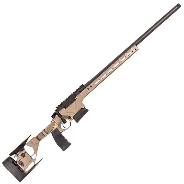 Seekins Precision Havak Hit Pro Anodized/Tan Bolt Action Rifle - 6mm GT - 24in
