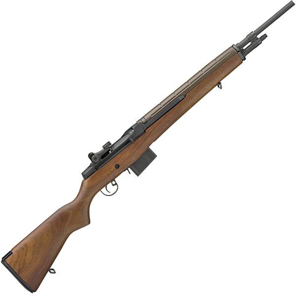 Springfield Armory Loaded M1A 308 Winchester 22in Walnut/Black Parkerized Semi Automatic Modern Sporting Rifle - 10+1 Rounds