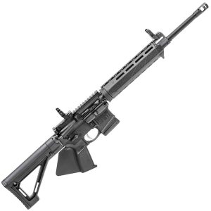 Springfield Armory Saint Flip Up Sight 5.56mm NATO 16in Black Semi Automatic Modern Sporting Rifle - 10+1 Rounds