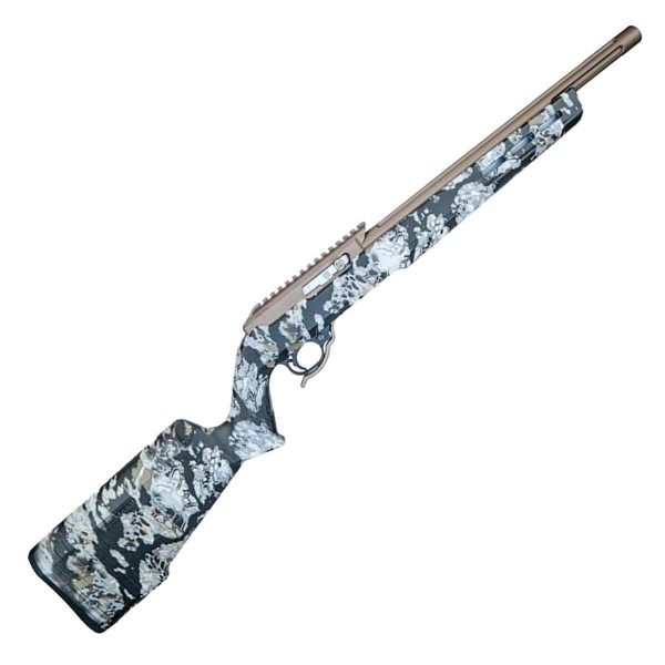 Tactical Solutions Quicksand X-Ring Kryptek Obskura Skyfall Semi Automatic Rifle - 22 Long Rifle - 16.5in