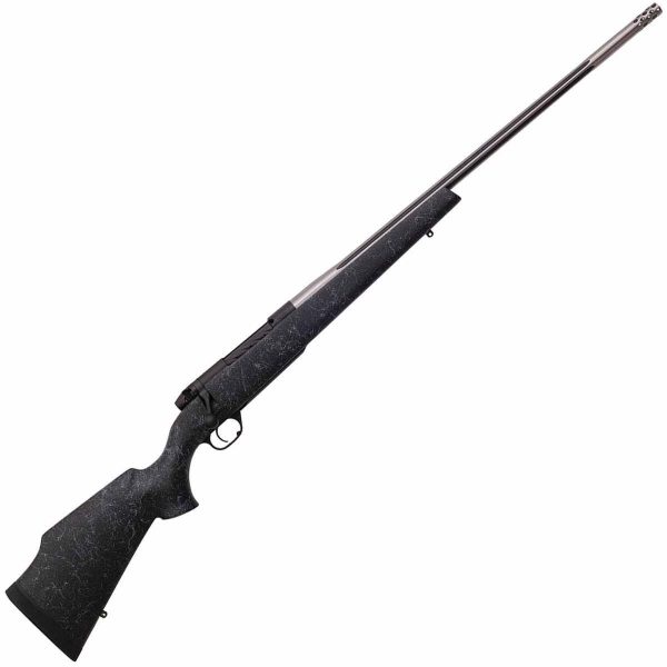 Weatherby Mark V Accumark Graphite Black Cerakote Bolt Action Rifle - 6.5 Weatherby RPM