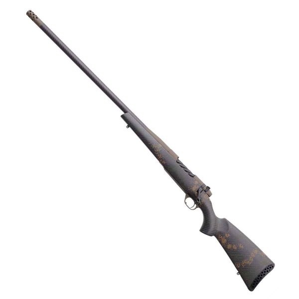 Weatherby Mark V Backcountry 2.0 Carbon Patriot Brown Cerakote Left Hand Bolt Action Rifle - 338-378 Weatherby Magnum - 22in