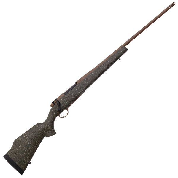 Weatherby Mark V Weathermark LT Flat Dark Earth Bolt Action Rifle - 257 Weatherby Magnum