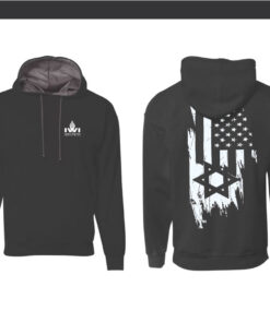 IWI USA Flag/Israel Flag Hoodie