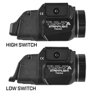 Streamlight TLR-7A with Rear Switch Options and IWI Logo